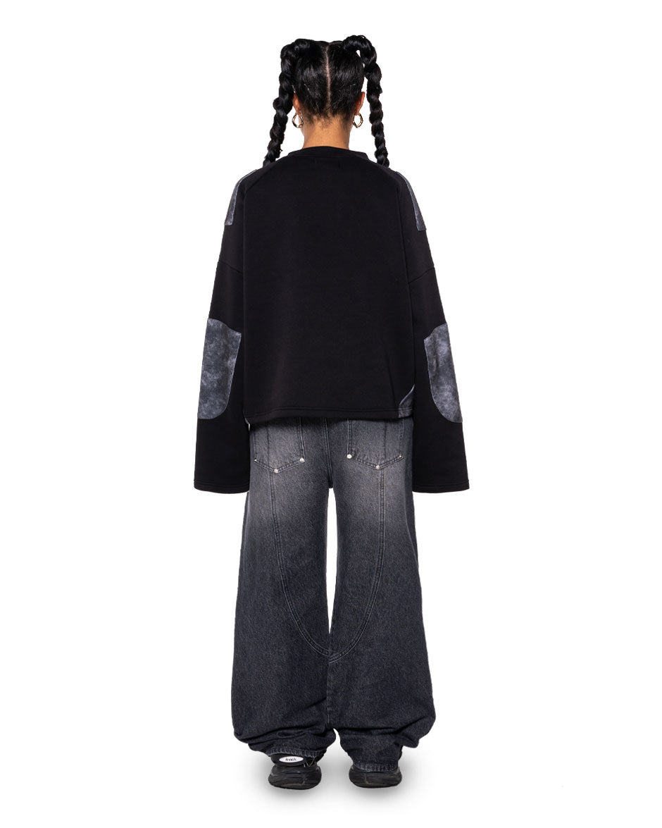 Camou Longsleeve Alpha Black-IYAMIUIO