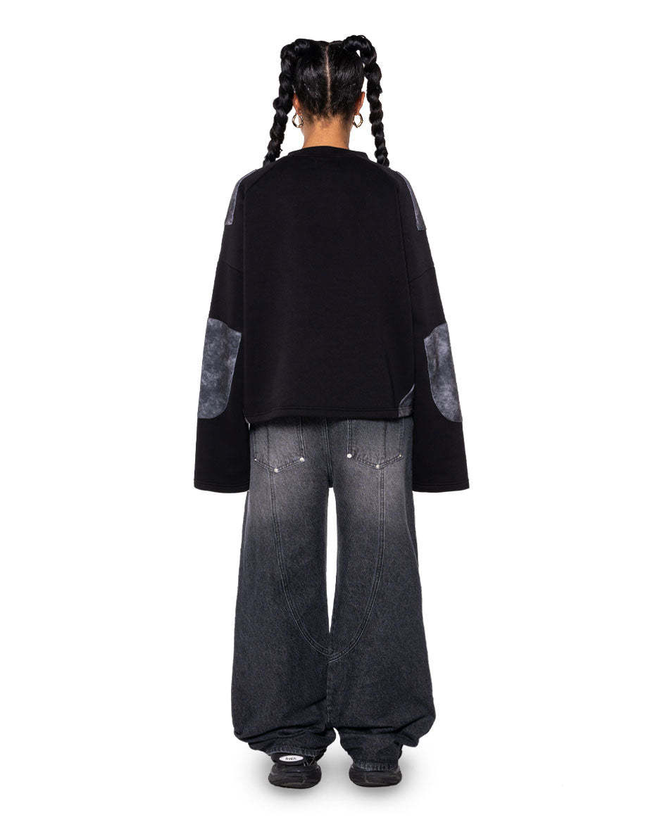 Camou Longsleeve Alpha Black-IYAMIUIO