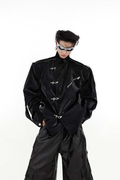 【23s August.】Chinese Style Liquid Streamer Jacket-IYAMIUIO