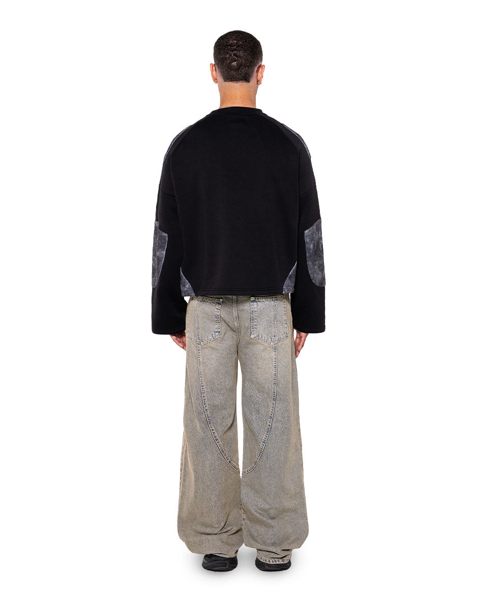 Camou Longsleeve Alpha Black-IYAMIUIO