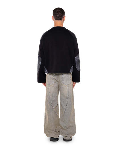 Camou Longsleeve Alpha Black-IYAMIUIO