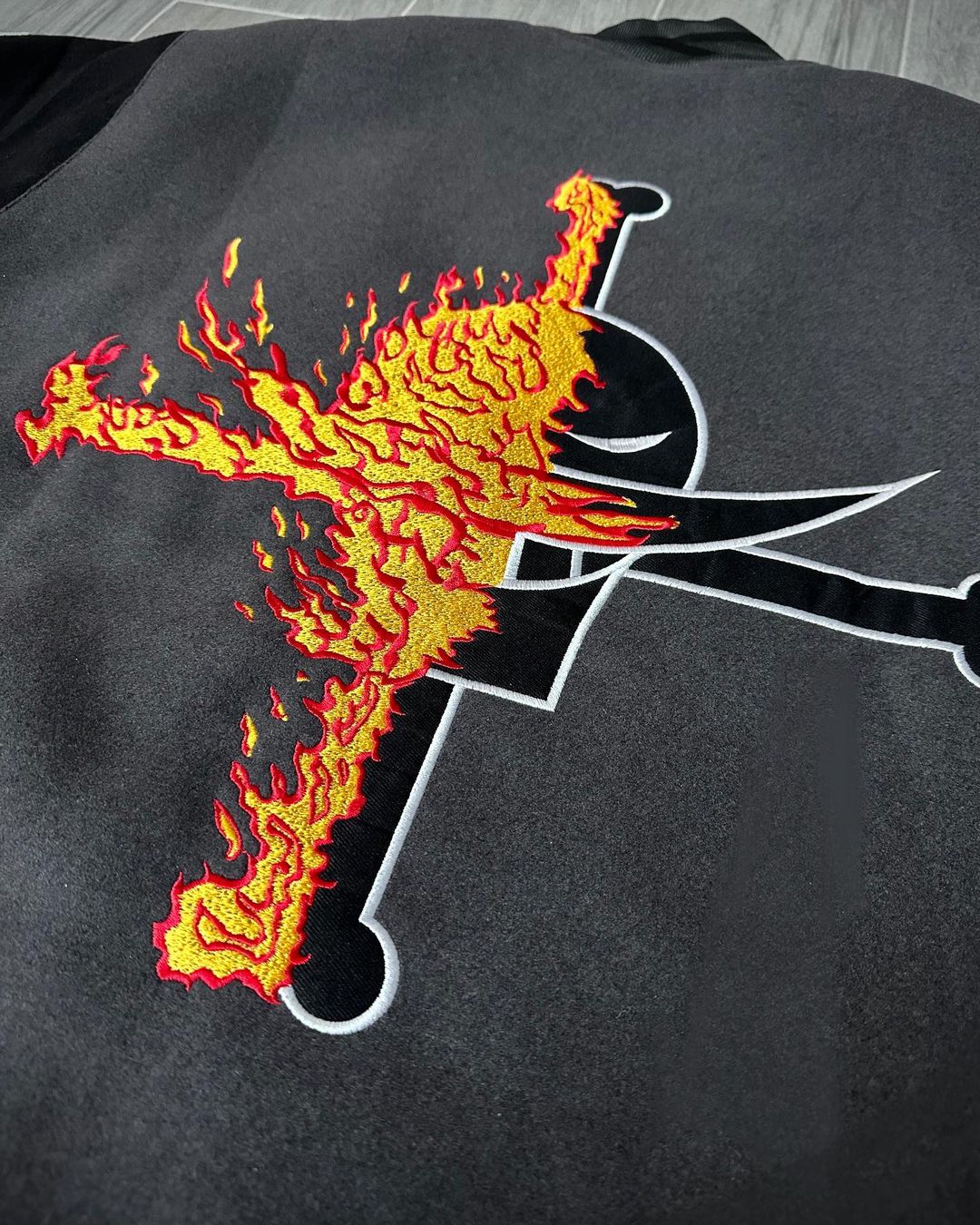 Firefist Ace Varsity Jacket - One.P-IYAMIUIO