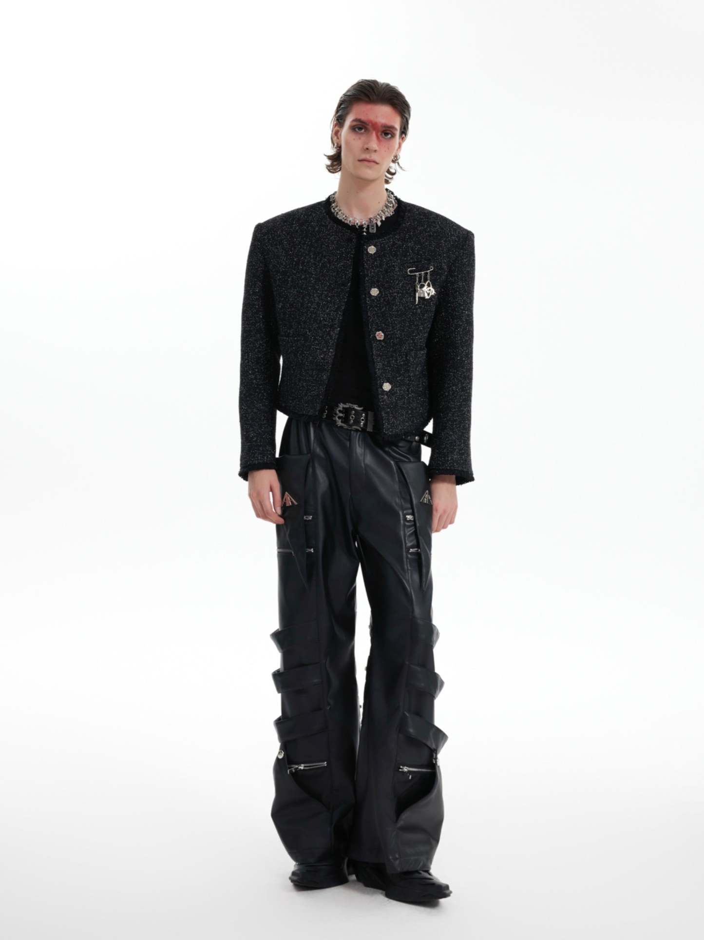 【24s Oct.】Chanel Style Shiny Texture Light Luxury Jacket-IYAMIUIO