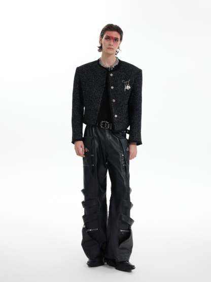 【24s Oct.】Chanel Style Shiny Texture Light Luxury Jacket-IYAMIUIO