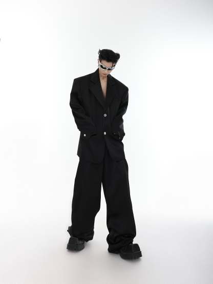 【23s August.】Simple Shoulder Pad Suit-IYAMIUIO