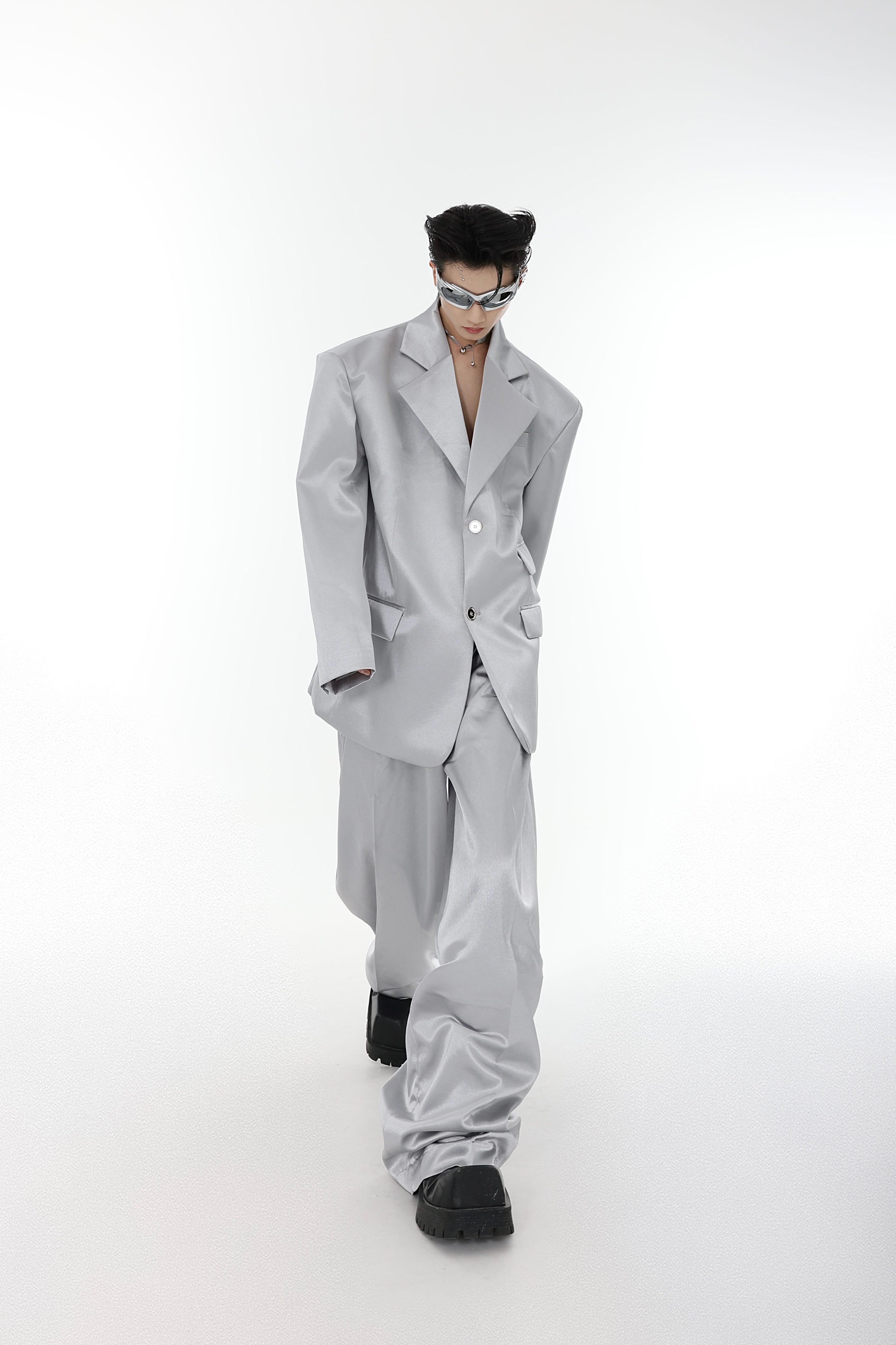 【23s August.】Simple Shoulder Pad Suit-IYAMIUIO