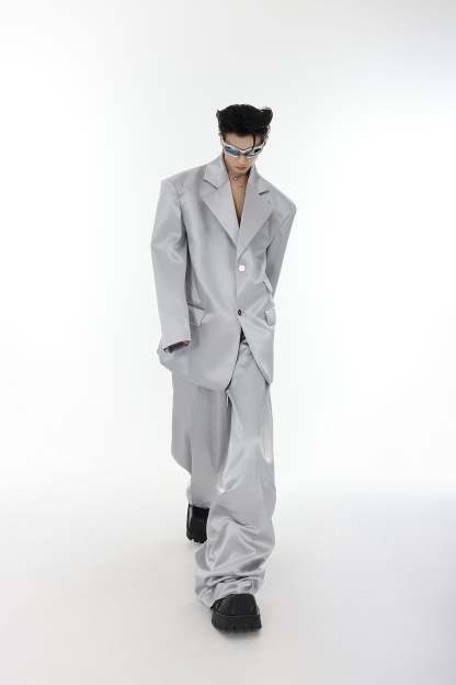 【23s August.】Simple Shoulder Pad Suit-IYAMIUIO