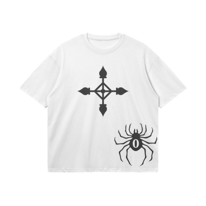 'Head of the Spider' Chrollo Oversized Boxy T-Shirt-IYAMIUIO