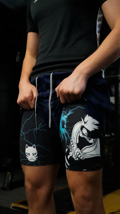 Anbu Lightning Performance Shorts - NARUTO-Shadeston