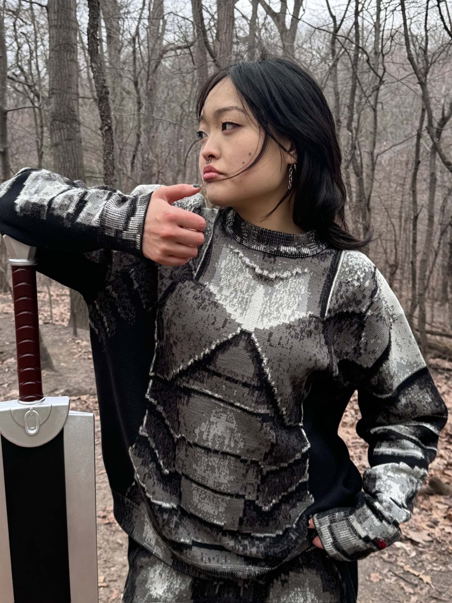 "WARRIOR" Knit-IYAMIUIO