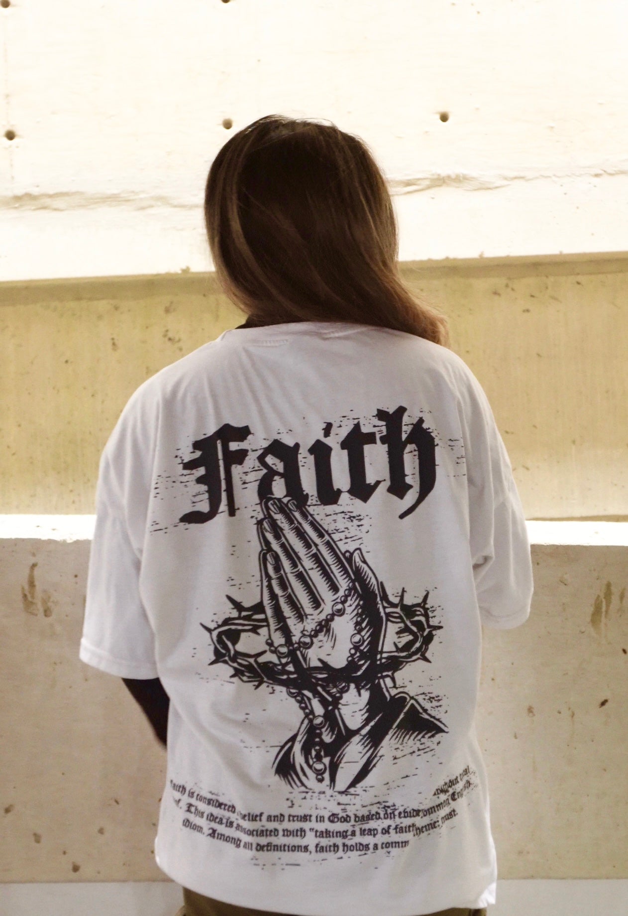 FAITH TEE (WHITE)-IYAMIUIO