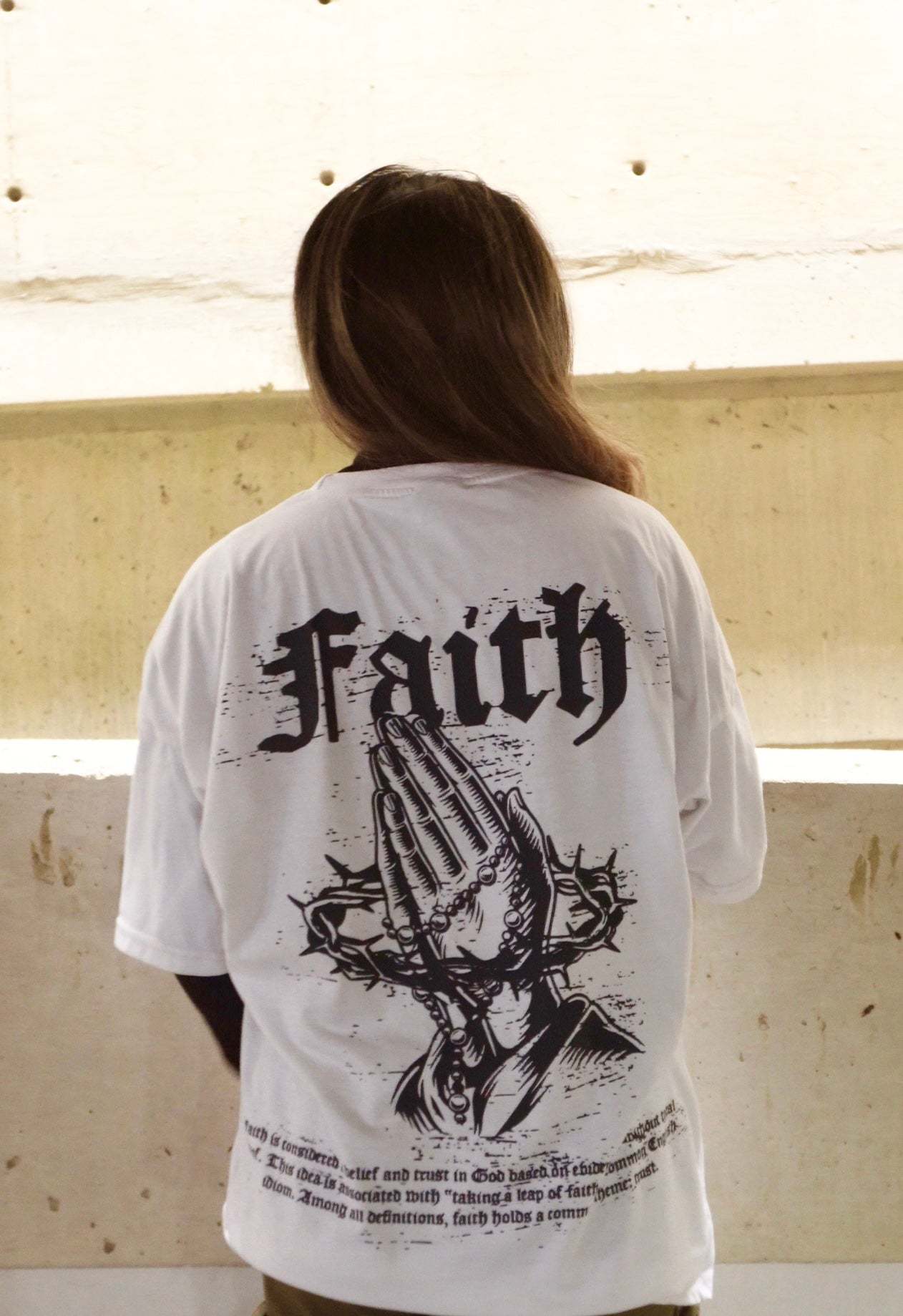 FAITH TEE (WHITE)-IYAMIUIO