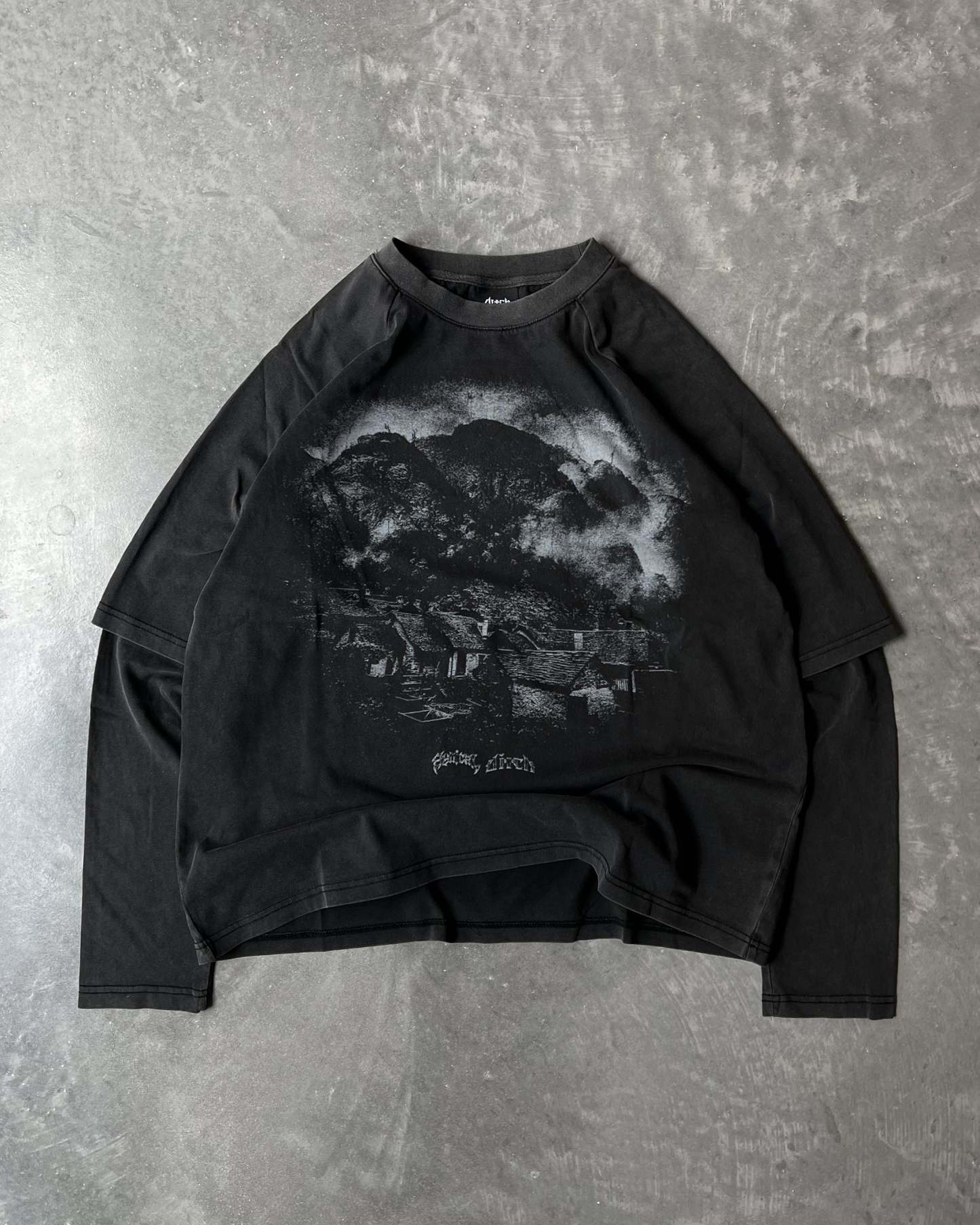 DOUBLE LAYER L/S (COAL)-IYAMIUIO
