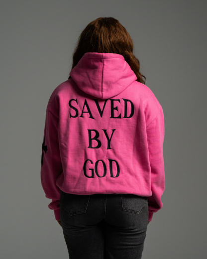 SAVED HOODIE (PINK)-IYAMIUIO