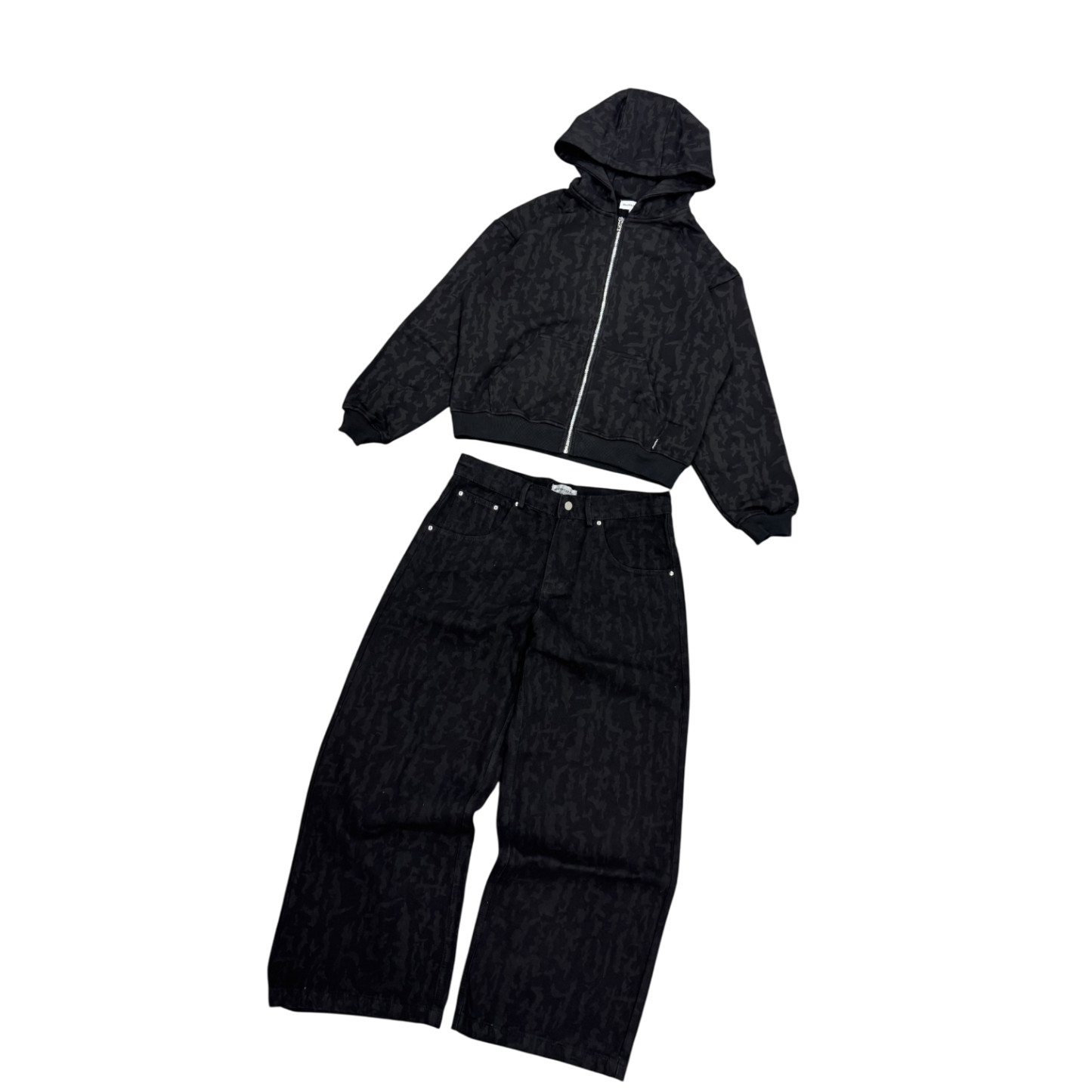 NIGHT CAMO HOODIE-IYAMIUIO