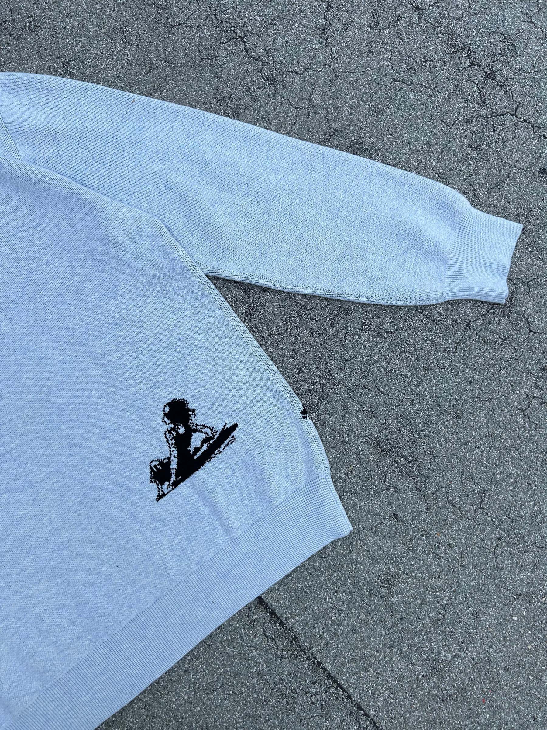 "Rumbling" Knit Gray-IYAMIUIO