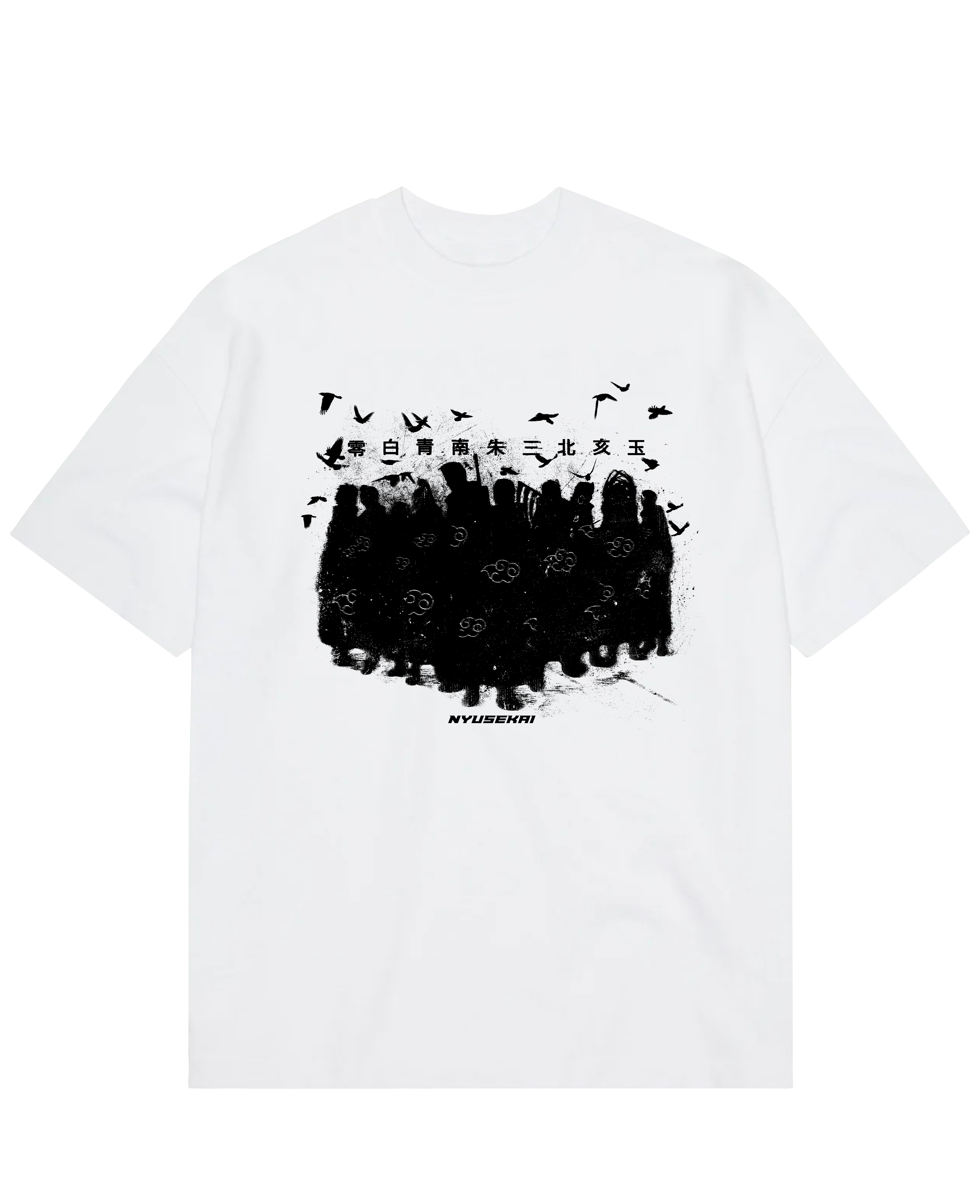 "Akatsuki - Naruto Shippuden" Oversize T-Shirt-IYAMIUIO