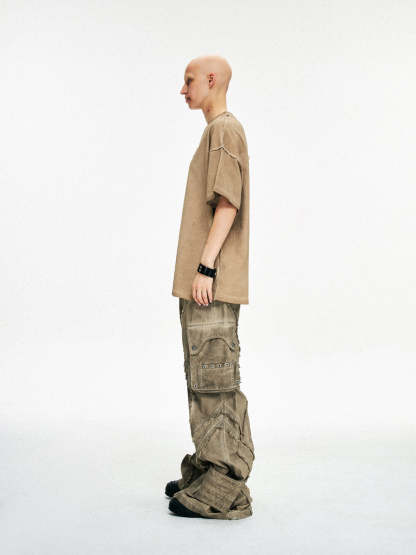 Personsoul Symbol Elements Oversized T-shirt-IYAMIUIO