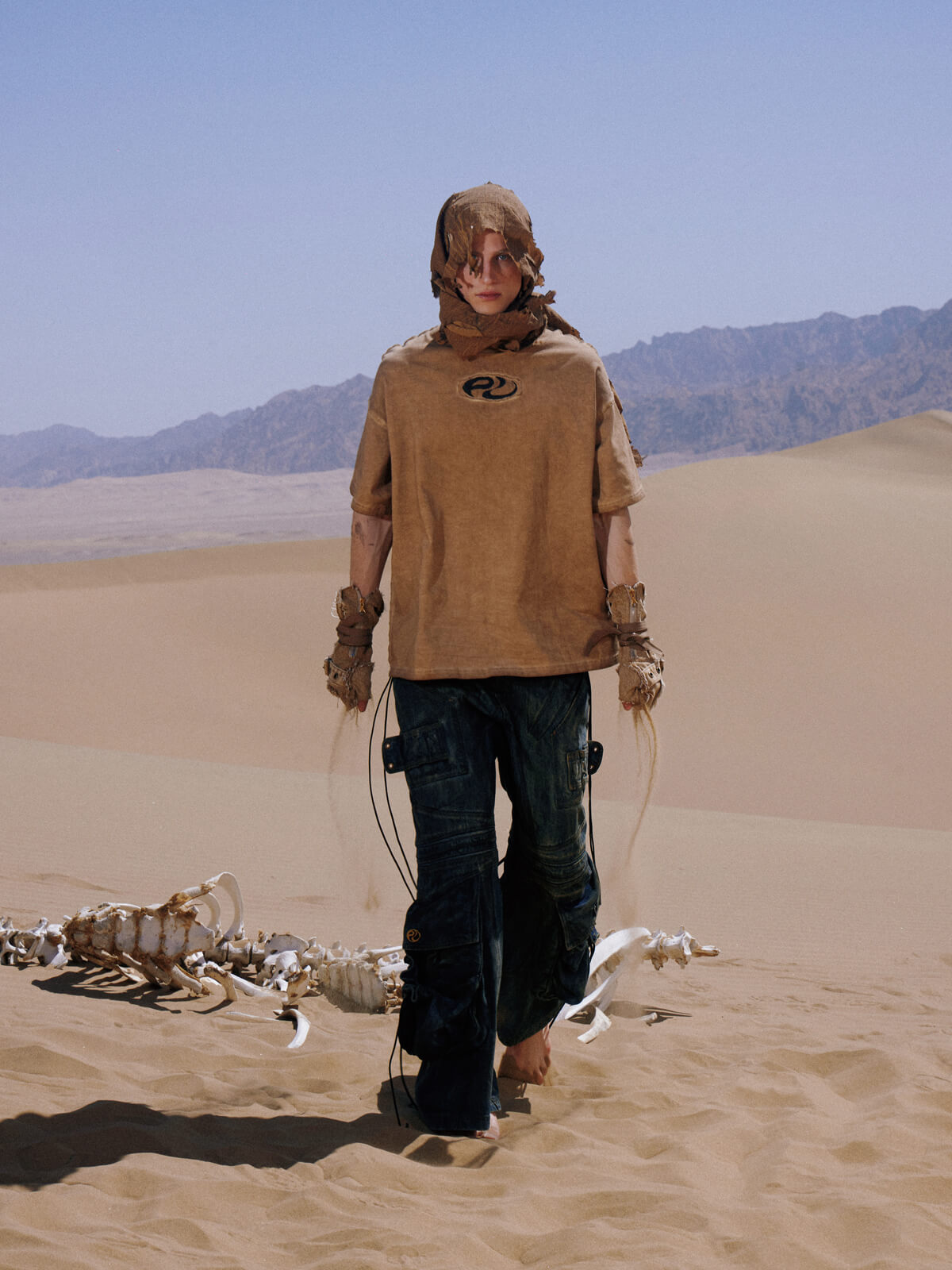 Personsoul Symbol Elements Oversized T-shirt-IYAMIUIO