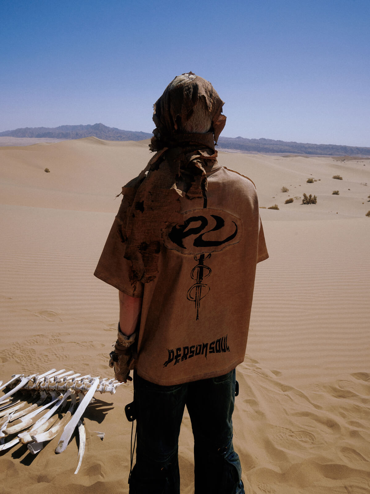 Personsoul Symbol Elements Oversized T-shirt-IYAMIUIO