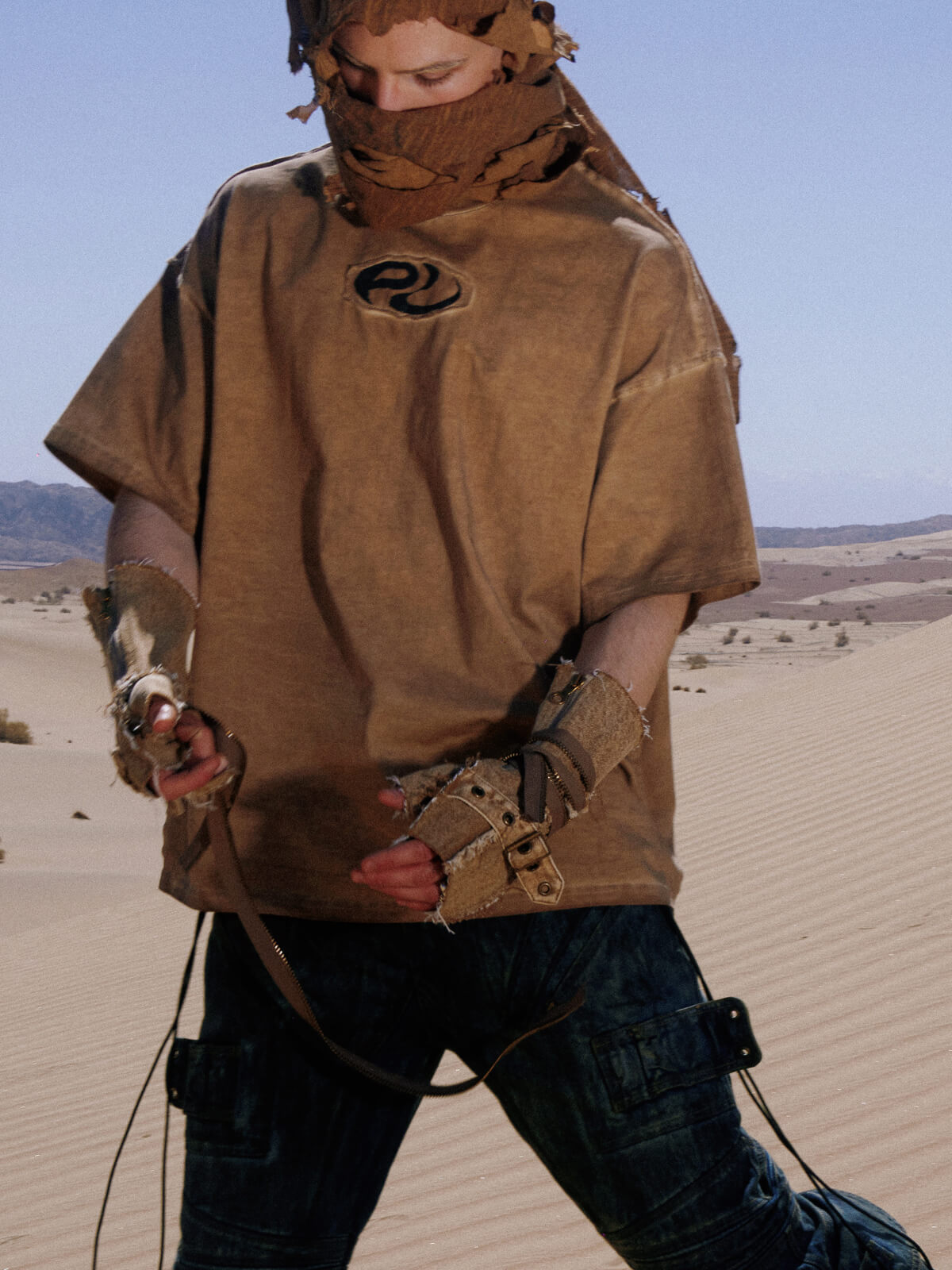 Personsoul Symbol Elements Oversized T-shirt-IYAMIUIO