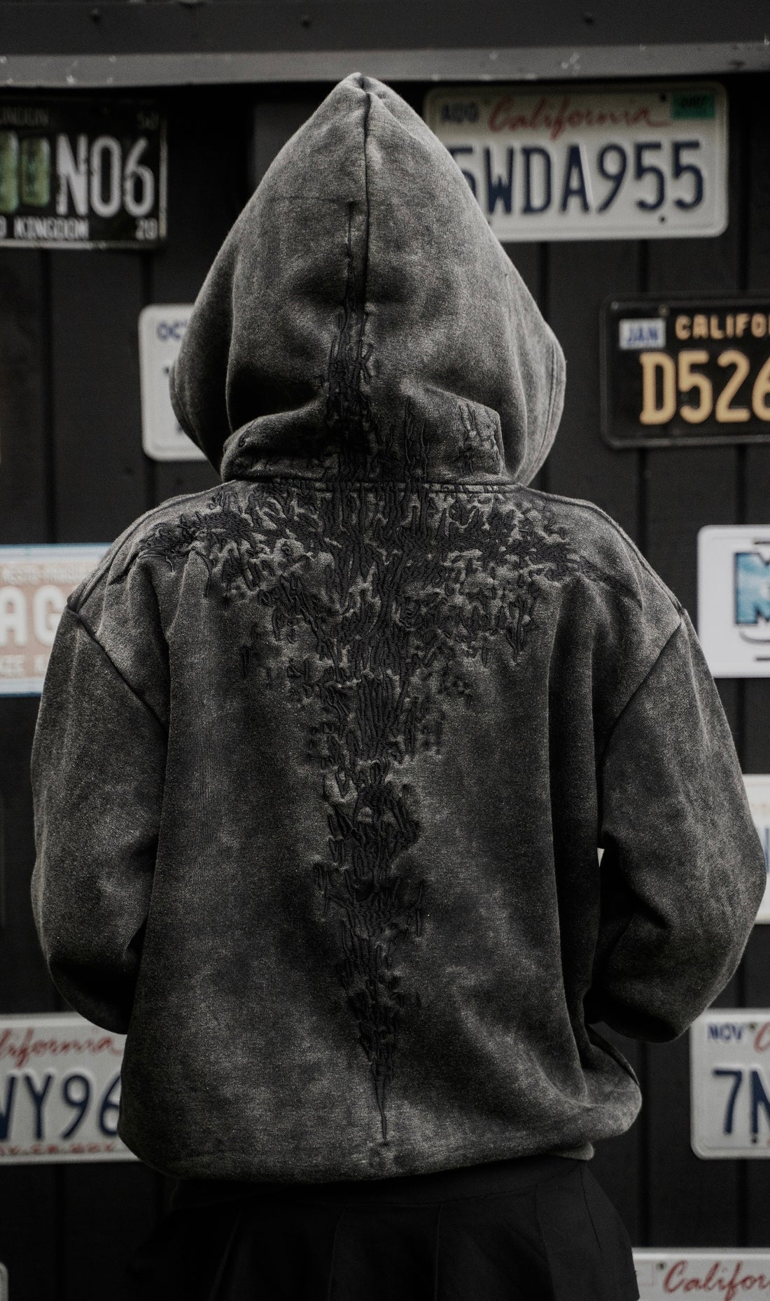 “Half a Million” Embroidery Zip-Up