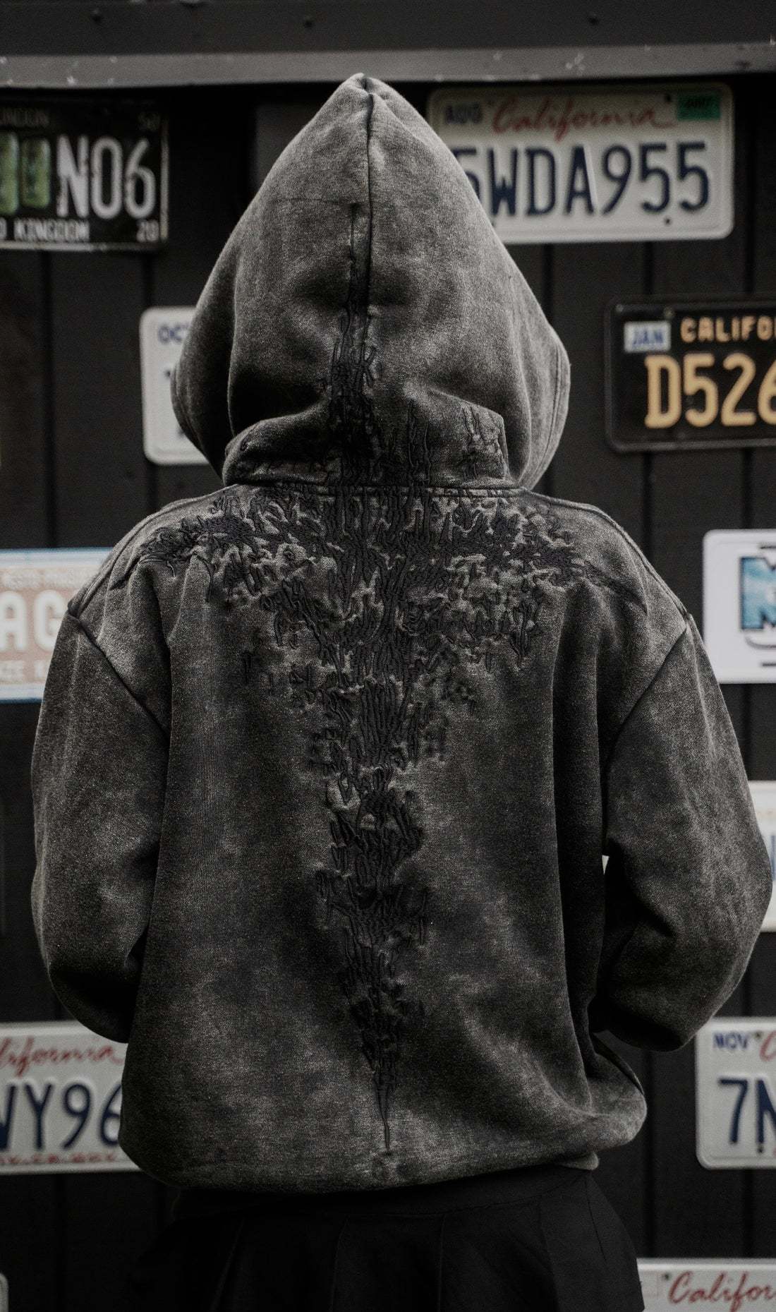 “Half a Million” Embroidery Zip-Up