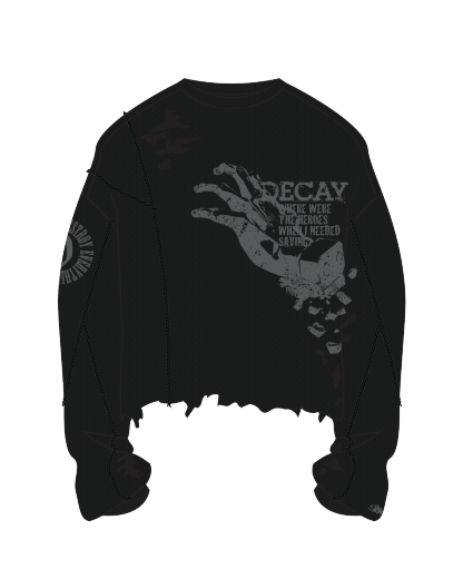 "DECAY" Knit-IYAMIUIO