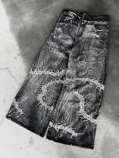 GHOUL JEANS+SWEATSHIRT-IYAMIUIO