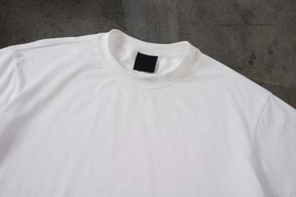 CROPPED BLANK TEE (WHITE)-IYAMIUIO