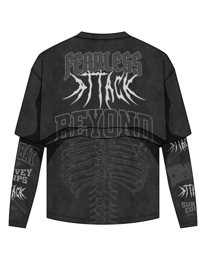 "Attack" Long-sleeve-IYAMIUIO