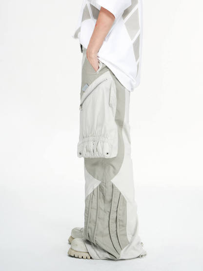 Personsoul Bootcut Cargo Pants-IYAMIUIO