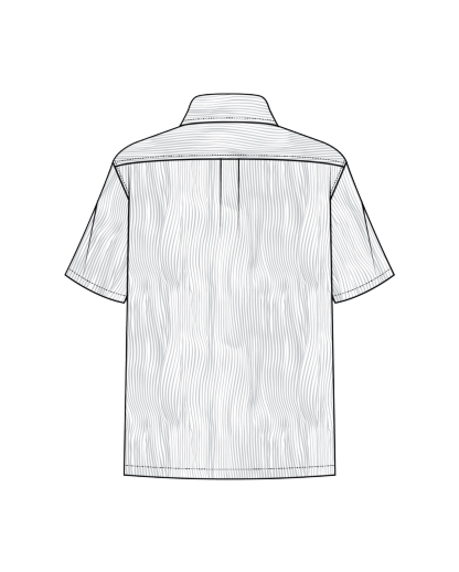 "Spaceship" Button Up-IYAMIUIO