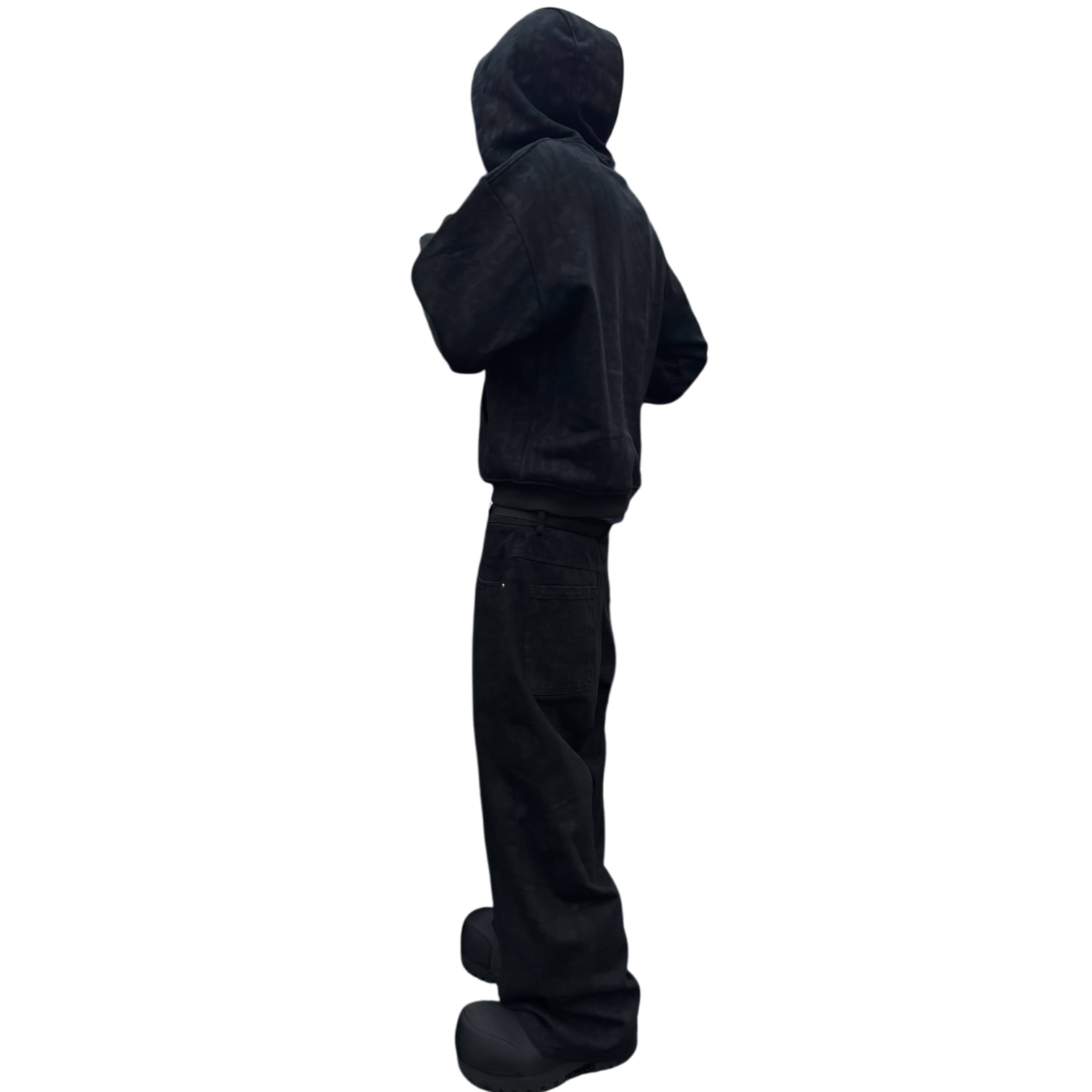 NIGHT CAMO HOODIE-IYAMIUIO