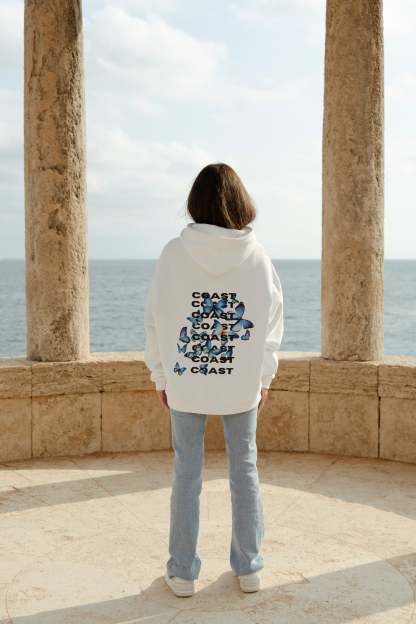 Coast Butterfly Premium Hoodie-IYAMIUIO