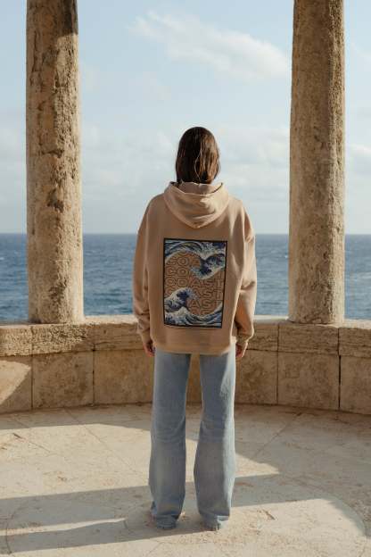 Wave Premium Hoodie-IYAMIUIO