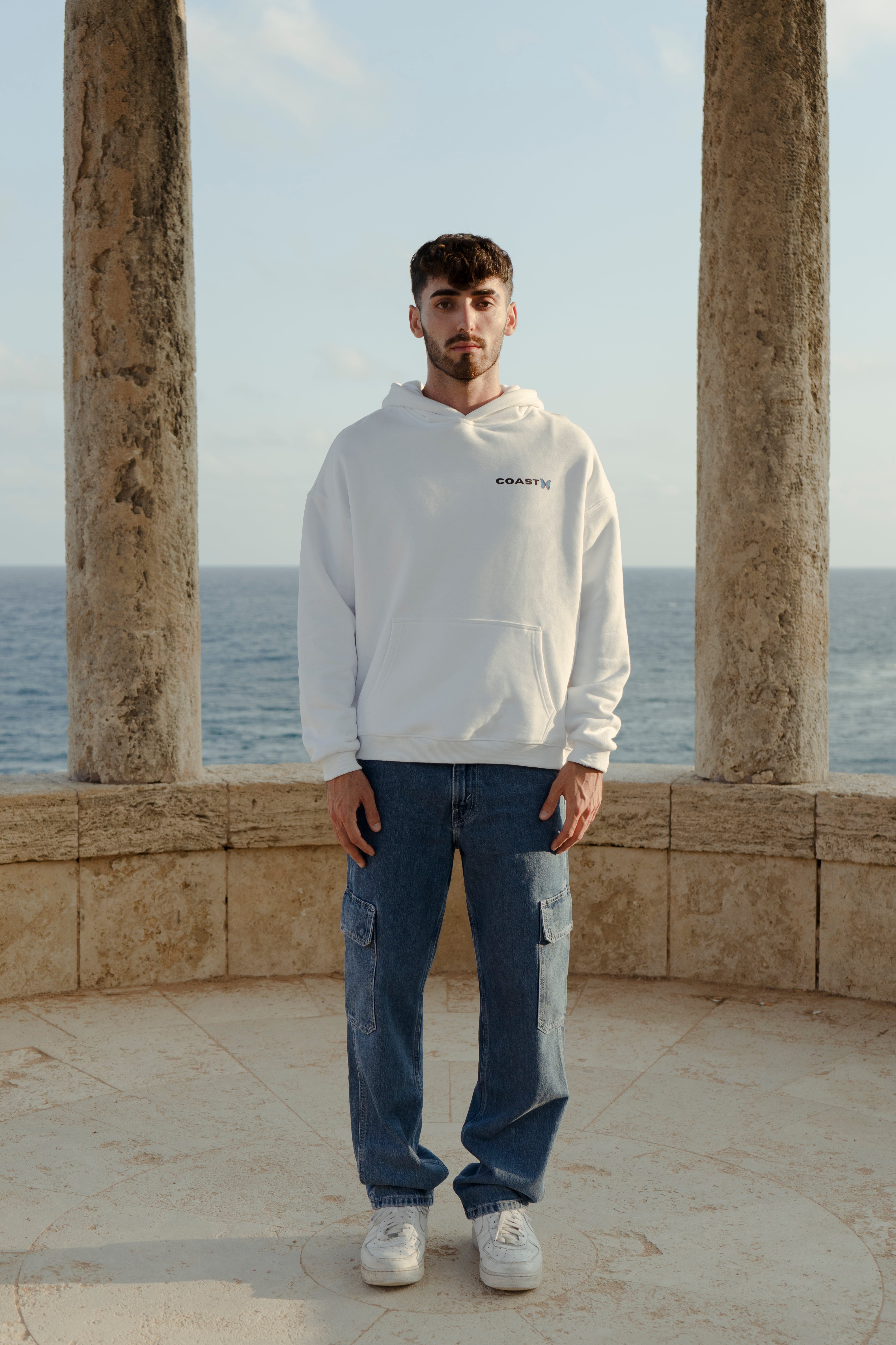 Coast Butterfly Premium Hoodie-IYAMIUIO