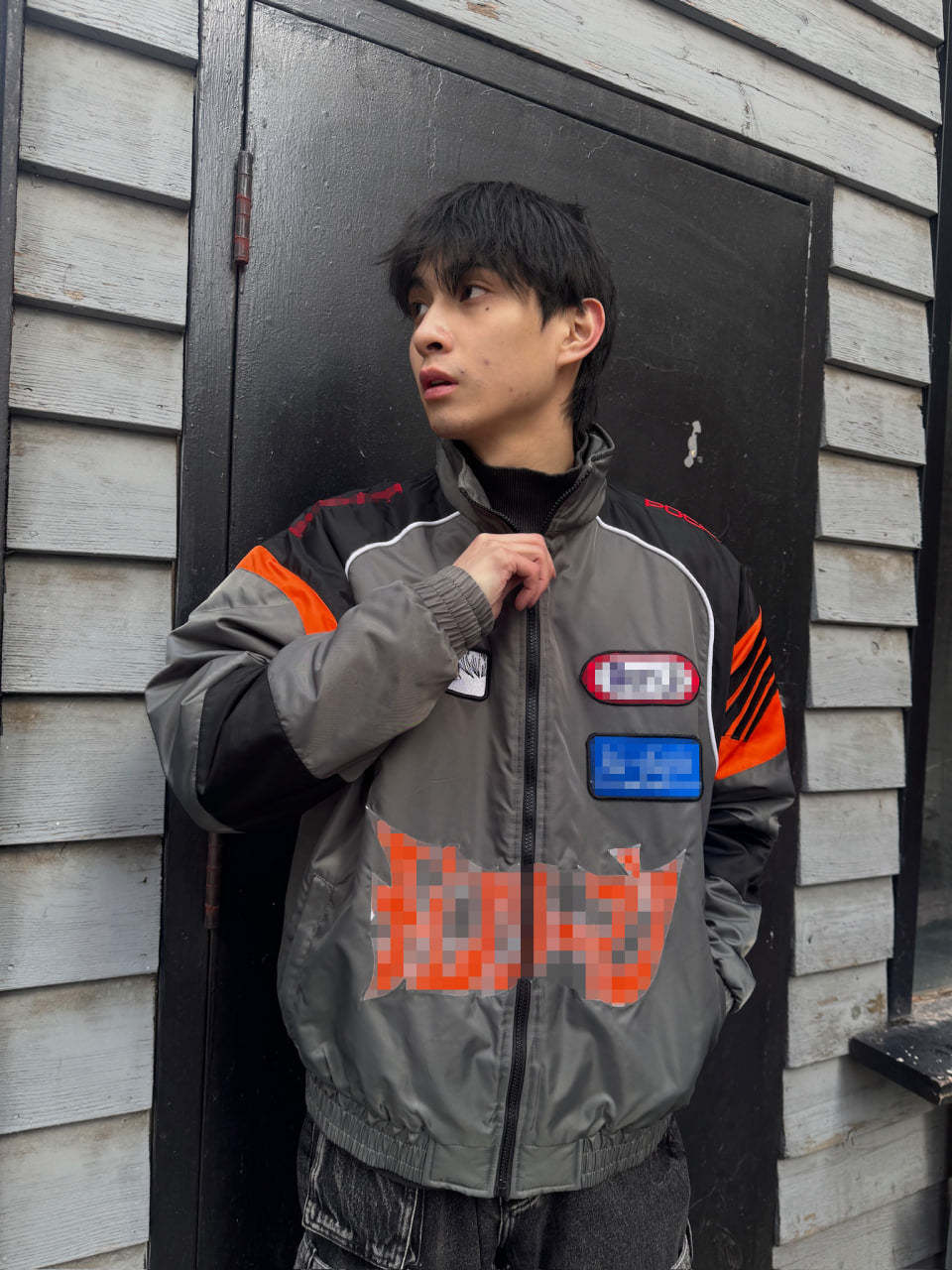 "Blood Engine" Racing Jacket-IYAMIUIO