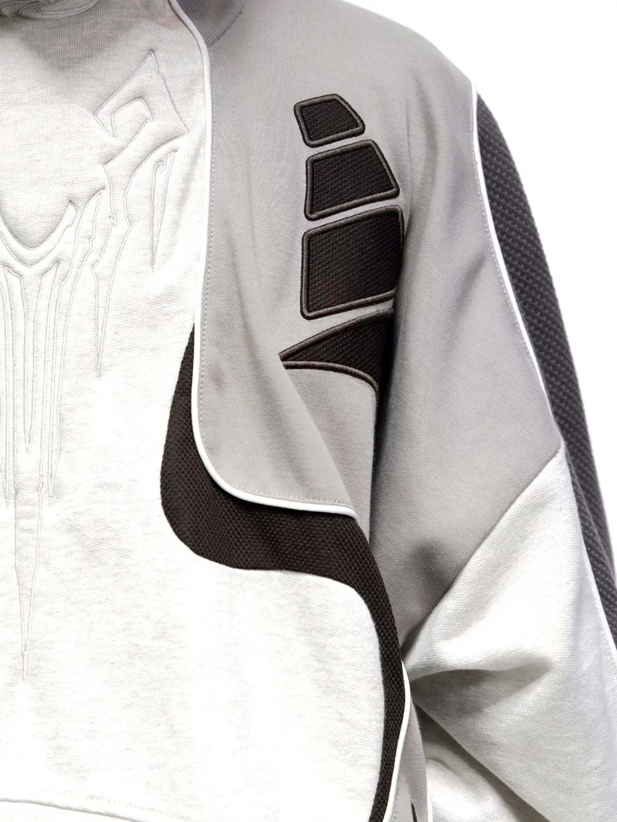 Personsoul Colorblock Turtleneck Sweatshirt-IYAMIUIO