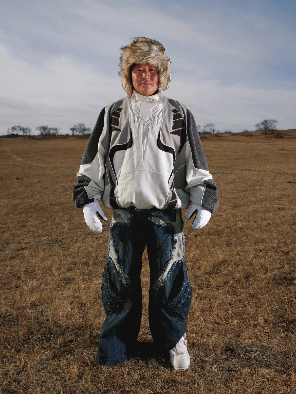 Personsoul Colorblock Turtleneck Sweatshirt-IYAMIUIO