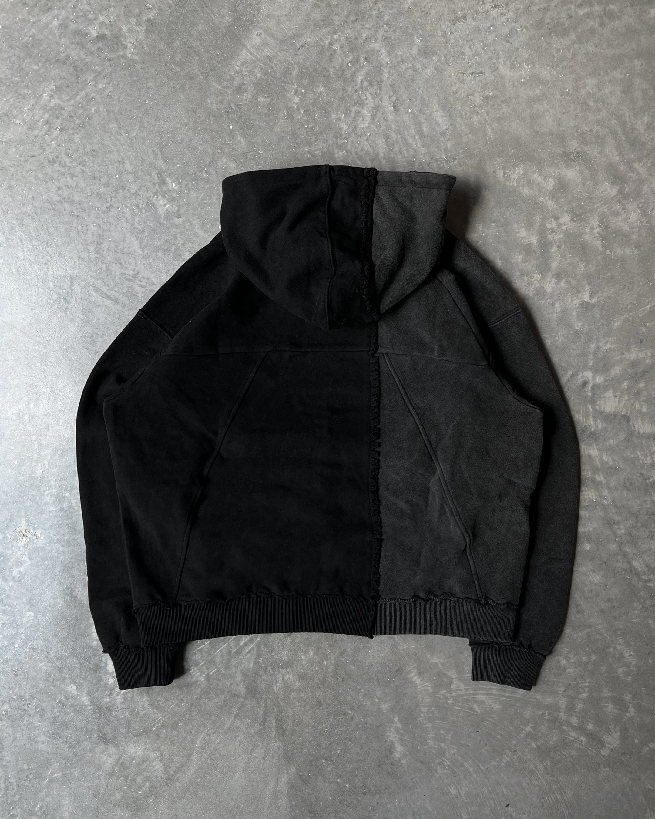 SPLIT PULLOVER (NOIR/COAL)-IYAMIUIO