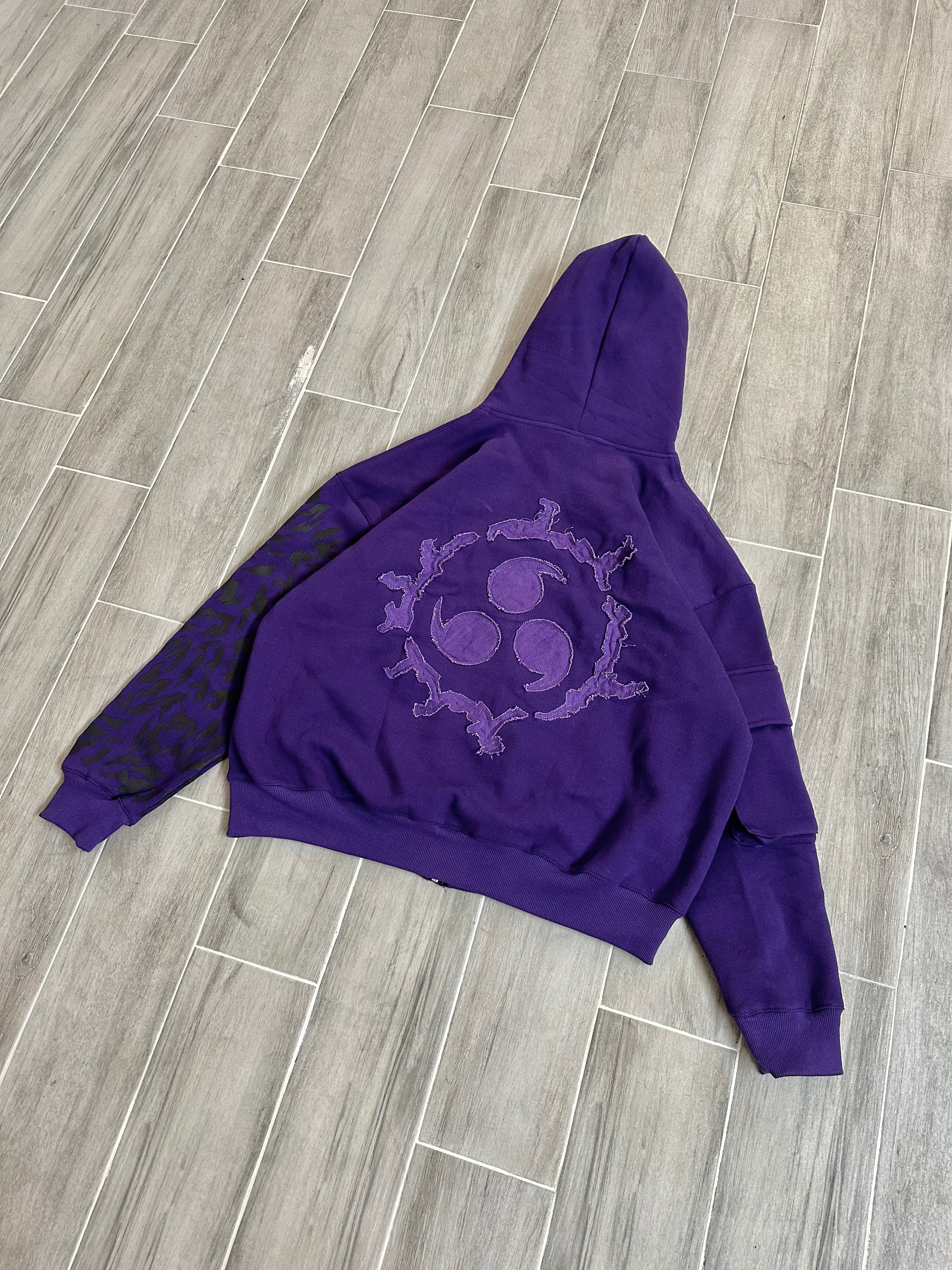 SASUKE ZIP-UP (OVERSIZED)-IYAMIUIO