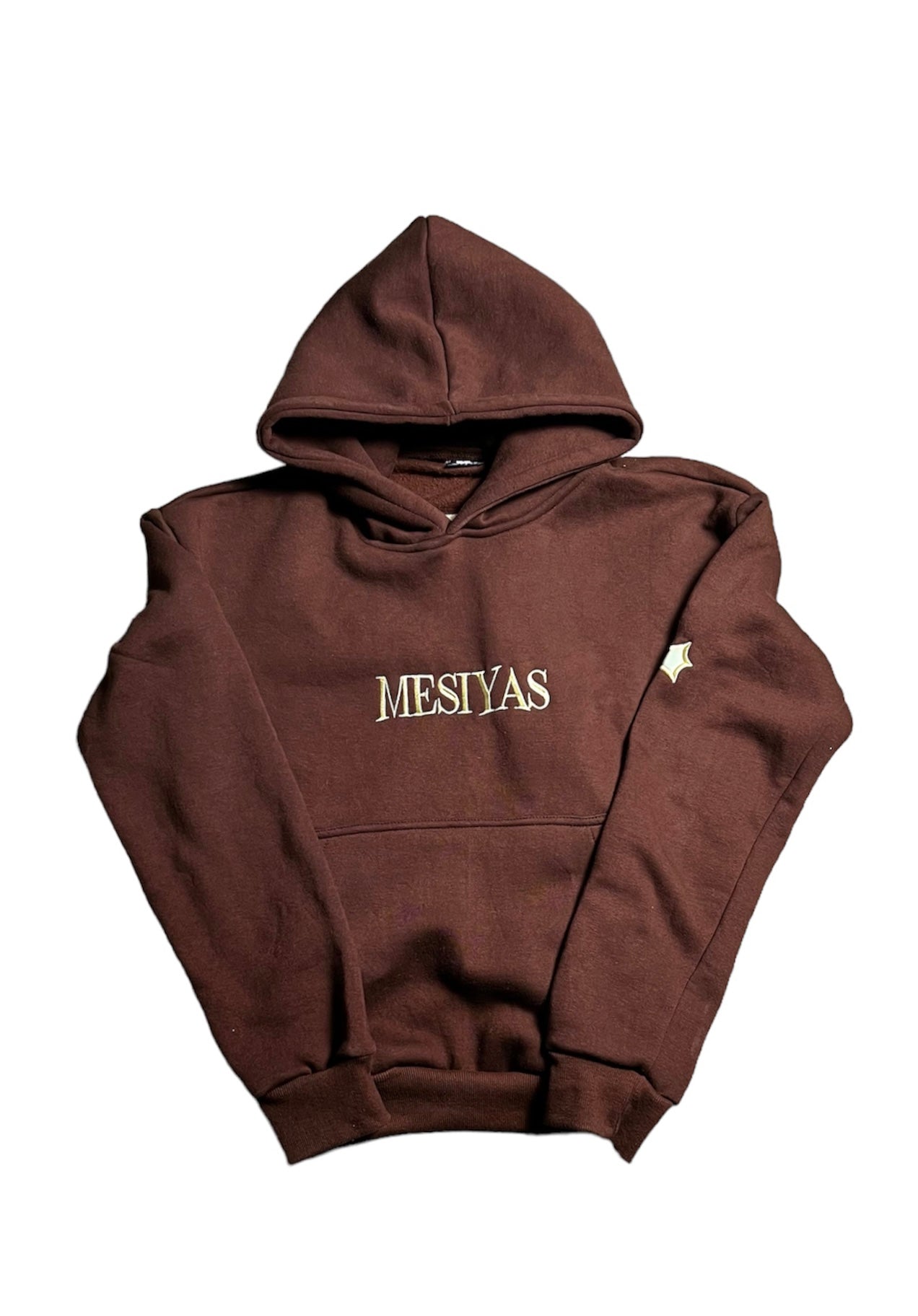 SAVED HOODIE (BROWN)-IYAMIUIO