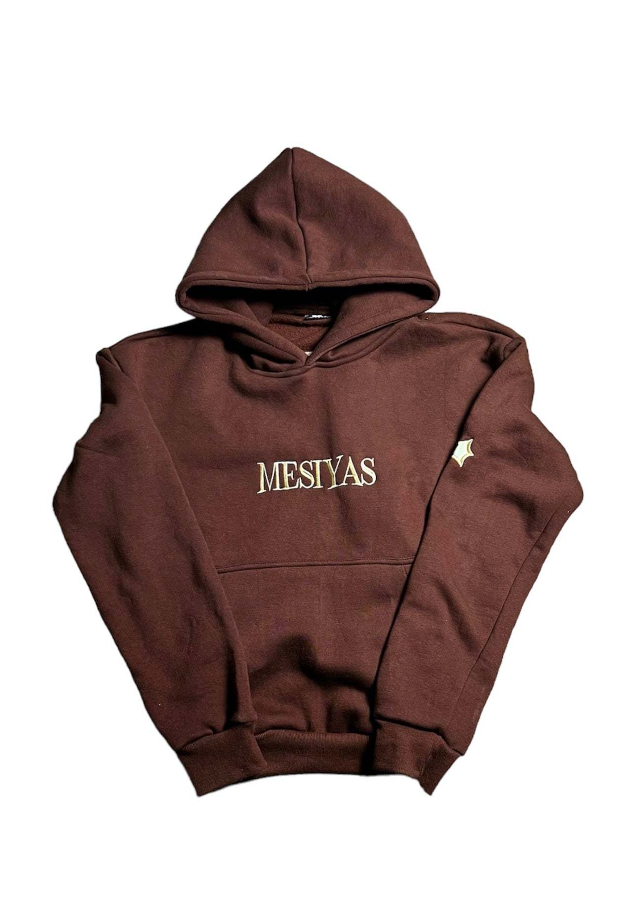 SAVED HOODIE (BROWN)-IYAMIUIO