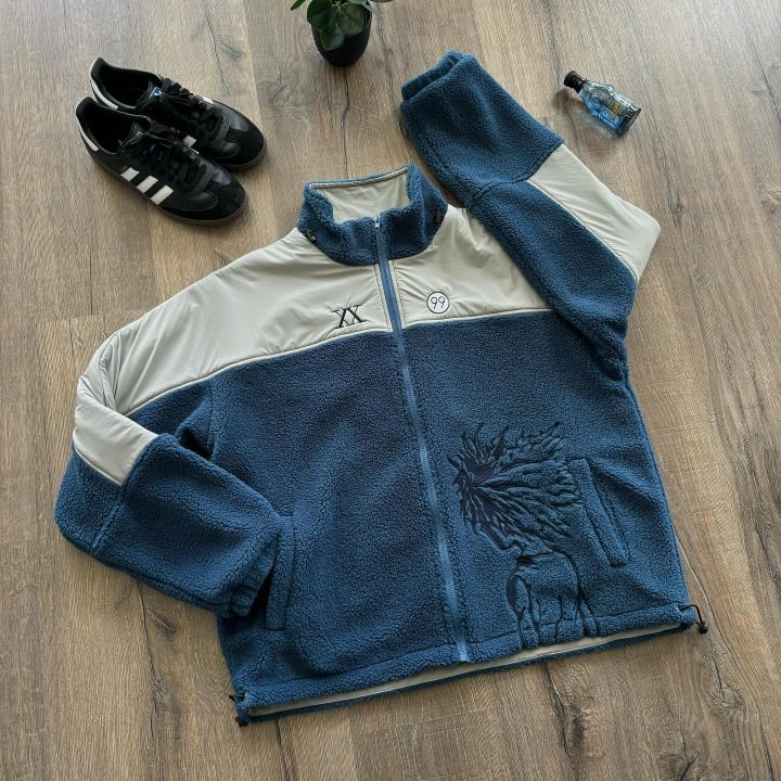 Killua Sherpa Fleece Jacket-IYAMIUIO