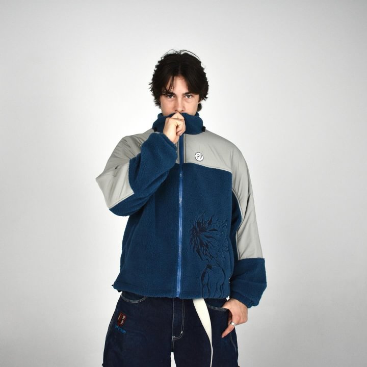 Killua Sherpa Fleece Jacket-IYAMIUIO