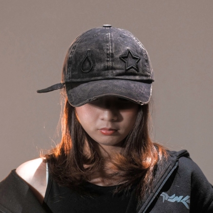 Hisoka Vintage Washed hats-IYAMIUIO
