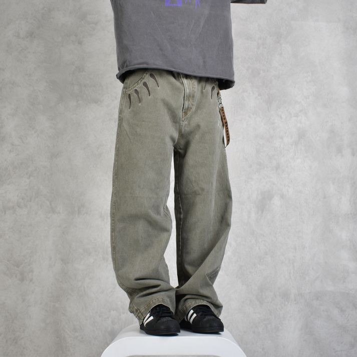 Eren Jaeger Jeans-IYAMIUIO