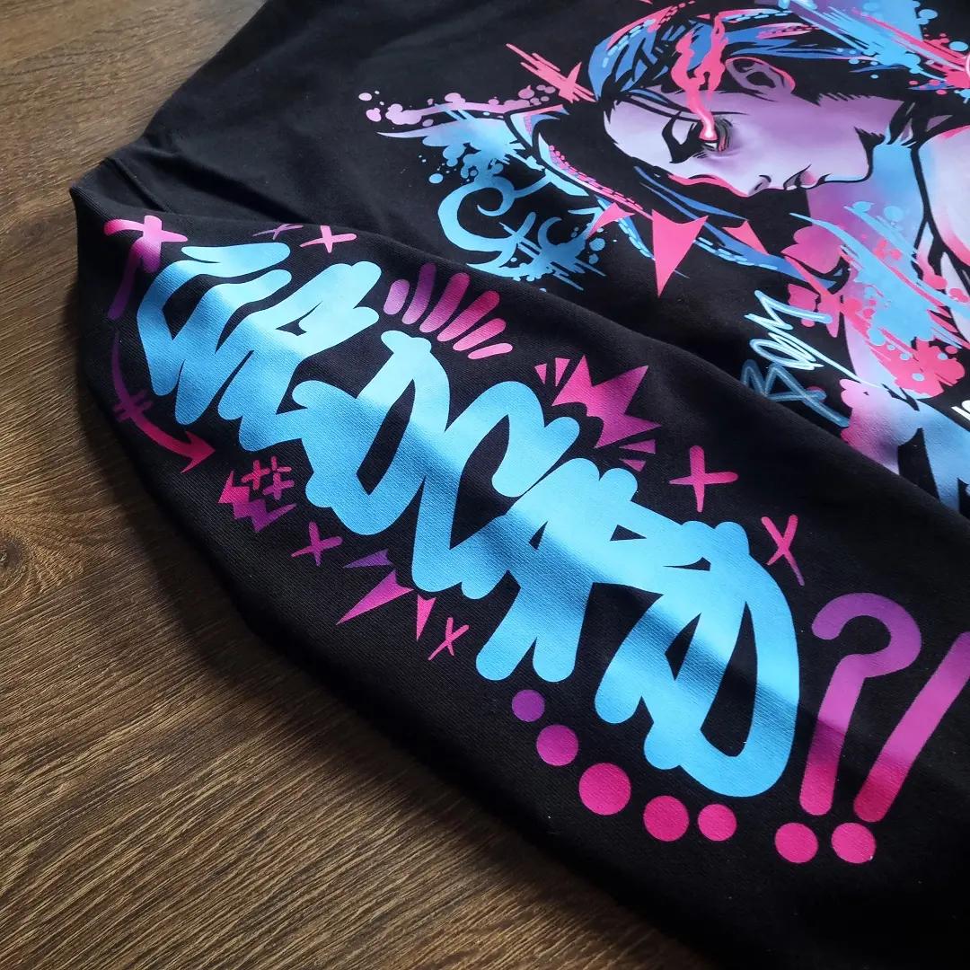 "Wildcard" Jinx Oversized Hoodie-IYAMIUIO