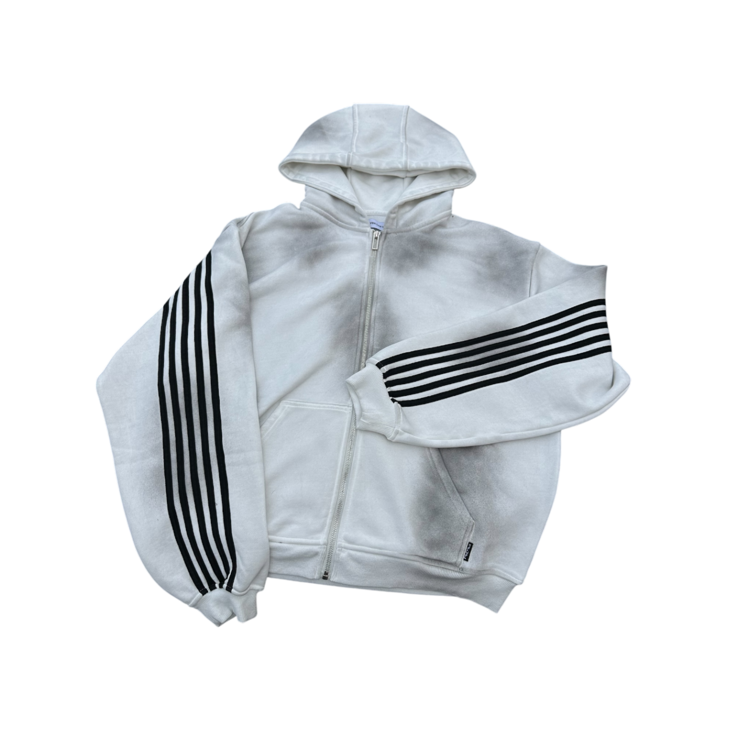 TRACK HOODIE (WHITE)-IYAMIUIO